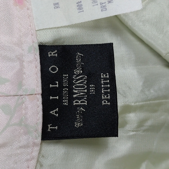 Tailor B. Moss Vintage Cream Flat Front Mid Rise Straight Leg Casual Dress Pant - Picture 5 of 11